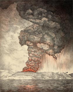 Eruption of Krakatau