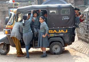 Schoolchildren in Jaipur