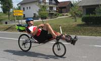 Recumbant bicycle