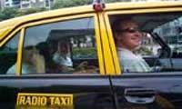 Riding in taxis