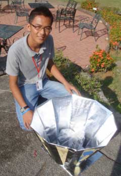 Solar cooker 2