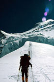 Ice cliffs