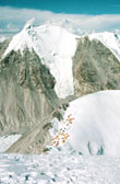 View towards camp 1