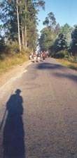 Pilgrims en route